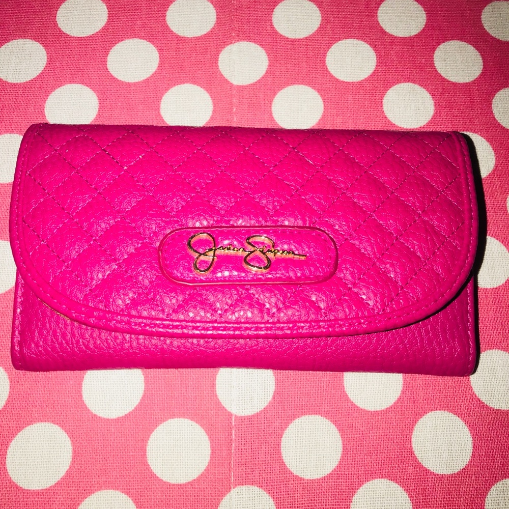 Jessica Simpson Pink Wallet